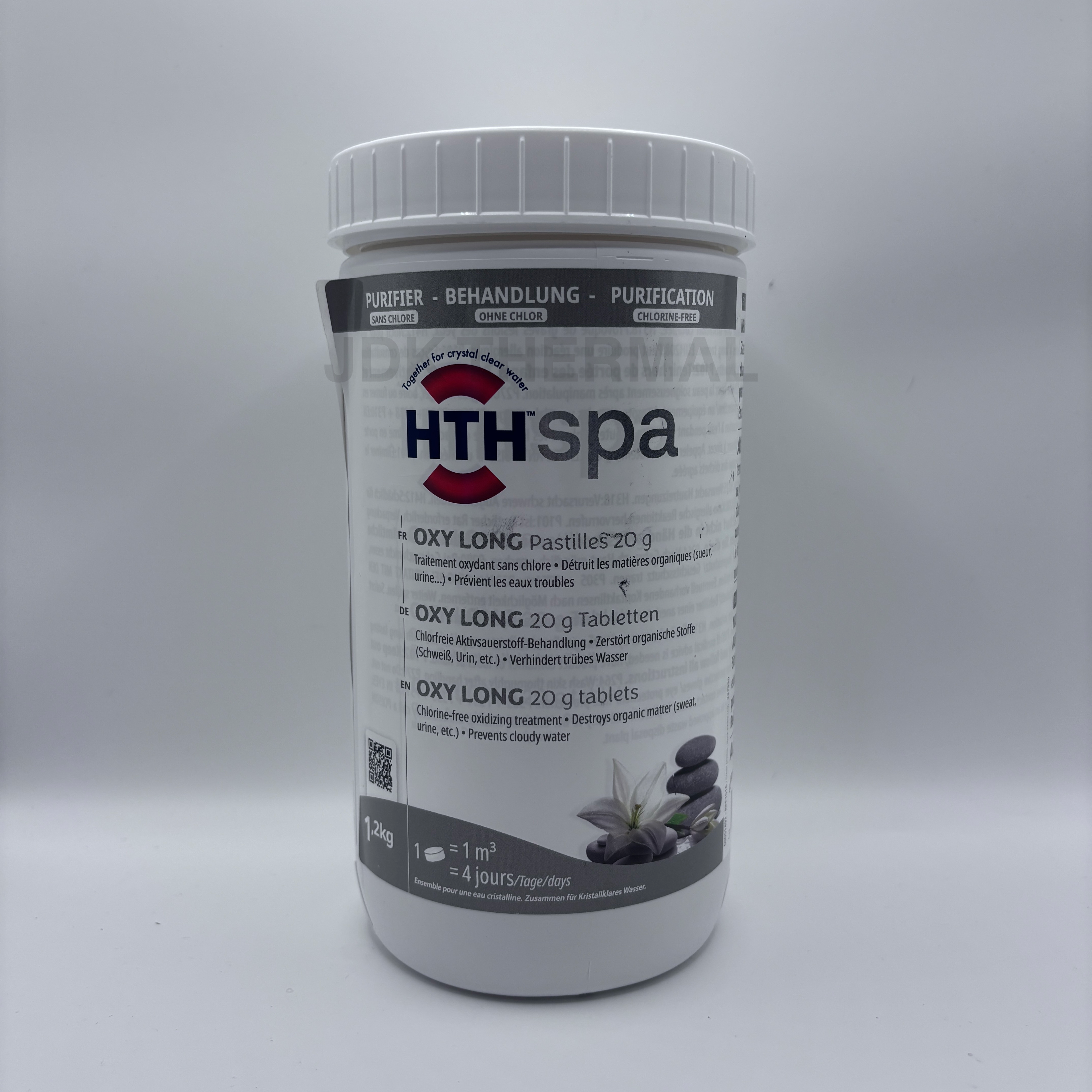 hth Spa Active Oxygen (1,2kgs ; 20g tablets)