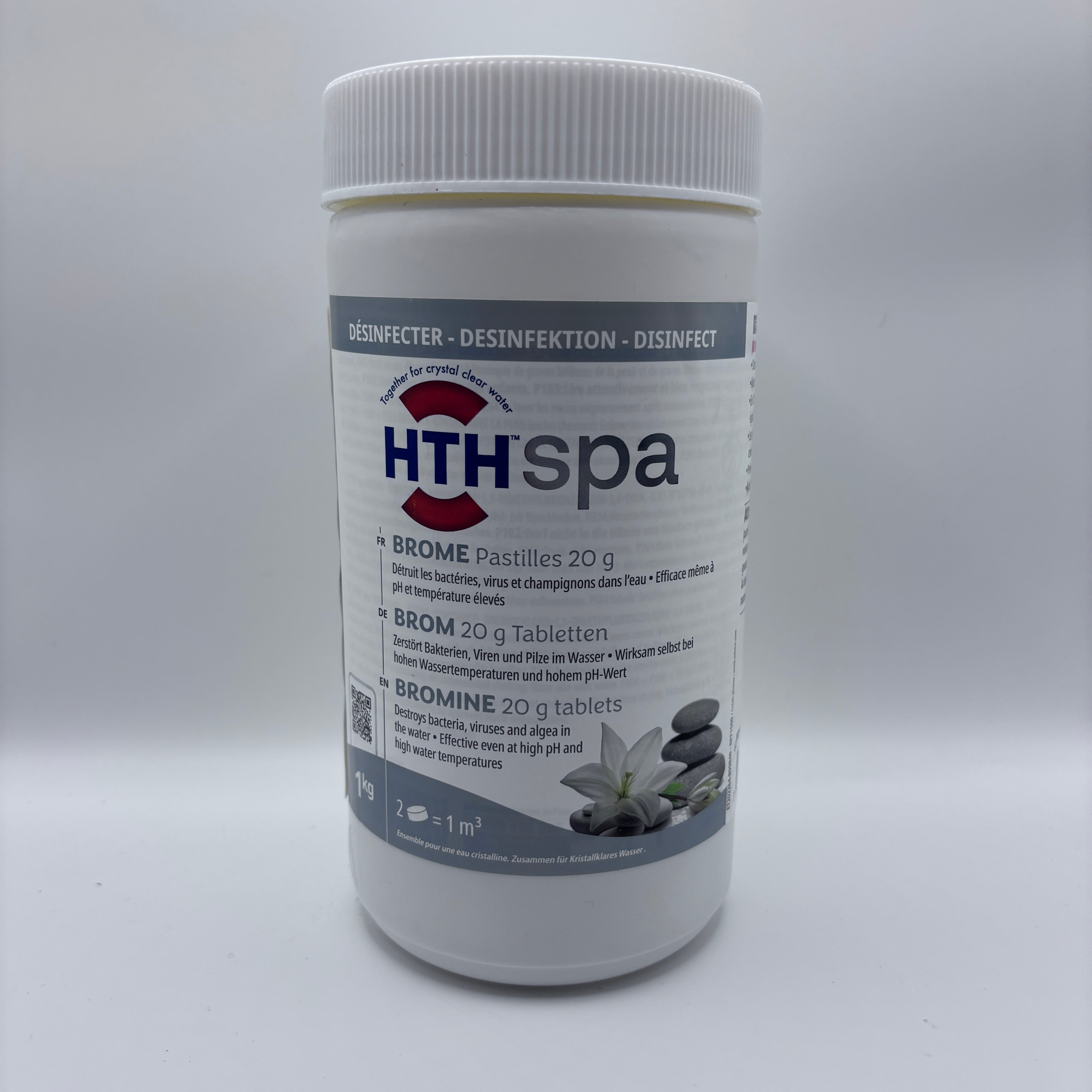 hth Spa Bromine tablets (1kg ; 20g tablets)
